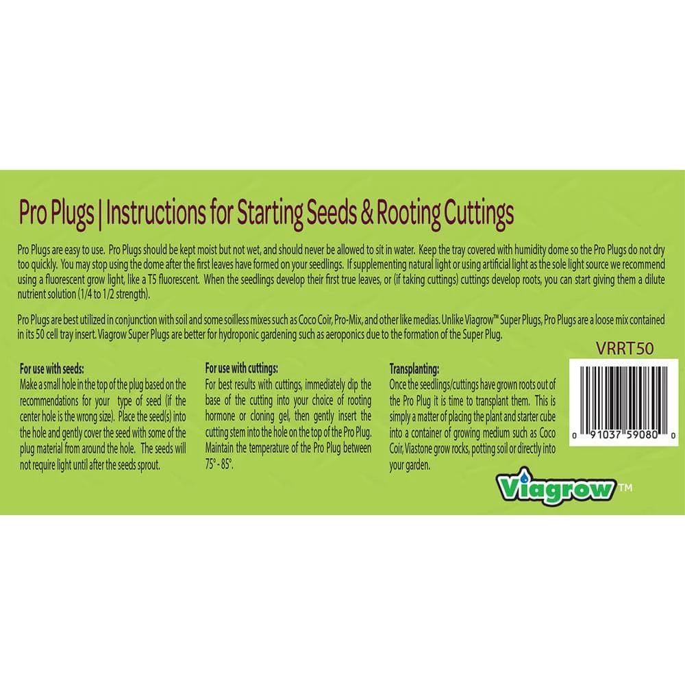 Viagrow 50 Site Pro Plugs with Tray and Insert 5 Viagrow 50 Site Pro Plugs with Tray and Insert - Image 3