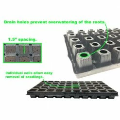Viagrow 50 Site Pro Plugs with Tray, Insert, Tall Dome and Heat Mat 15 Viagrow 50 Site Pro Plugs with Tray, Insert, Tall Dome and Heat Mat -VAN ZYVERDEN shop viagrow seed starters vrrtkit 1d 1000