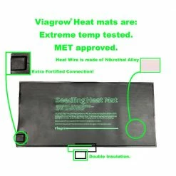 Viagrow 50 Site Pro Plugs with Tray, Insert, Tall Dome and Heat Mat 16 Viagrow 50 Site Pro Plugs with Tray, Insert, Tall Dome and Heat Mat -VAN ZYVERDEN shop viagrow seed starters vrrtkit 66 1000