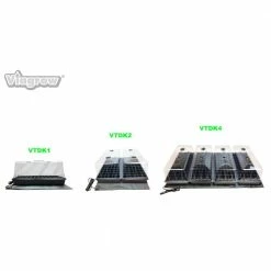 Viagrow 11 in. x 22 in. Tall Clear Plastic Dome Dual Tray Kit with 2 Domes, 2 Std. Flats (2) 72 Cell Inserts and Dual Heat Mat 17 Viagrow 11 in. x 22 in. Tall Clear Plastic Dome Dual Tray Kit with 2 Domes, 2 Std. Flats (2) 72 Cell Inserts and Dual Heat Mat -VAN ZYVERDEN shop viagrow seed starters vtdk2 c3 1000