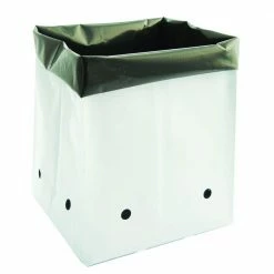 Viagrow 7 Gal. Nursery Grow Bags (25-Pack) -VAN ZYVERDEN shop white viagrow grow bags v724412 25 c3 1000